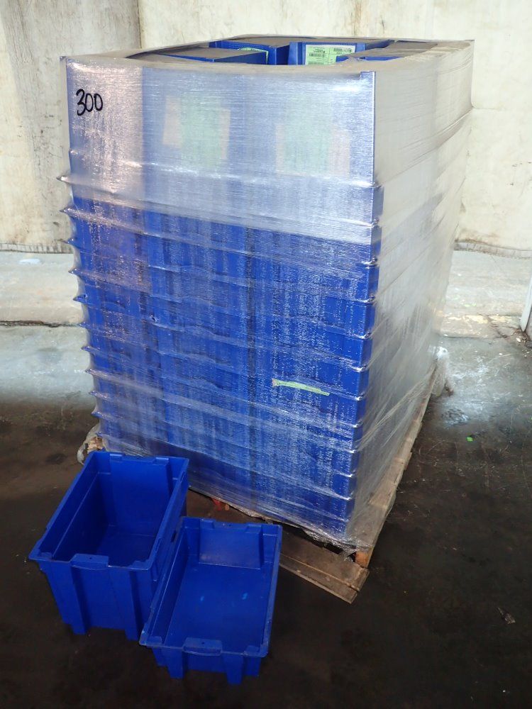 Trelleborg Rubber Plastic Bins W/ Lids