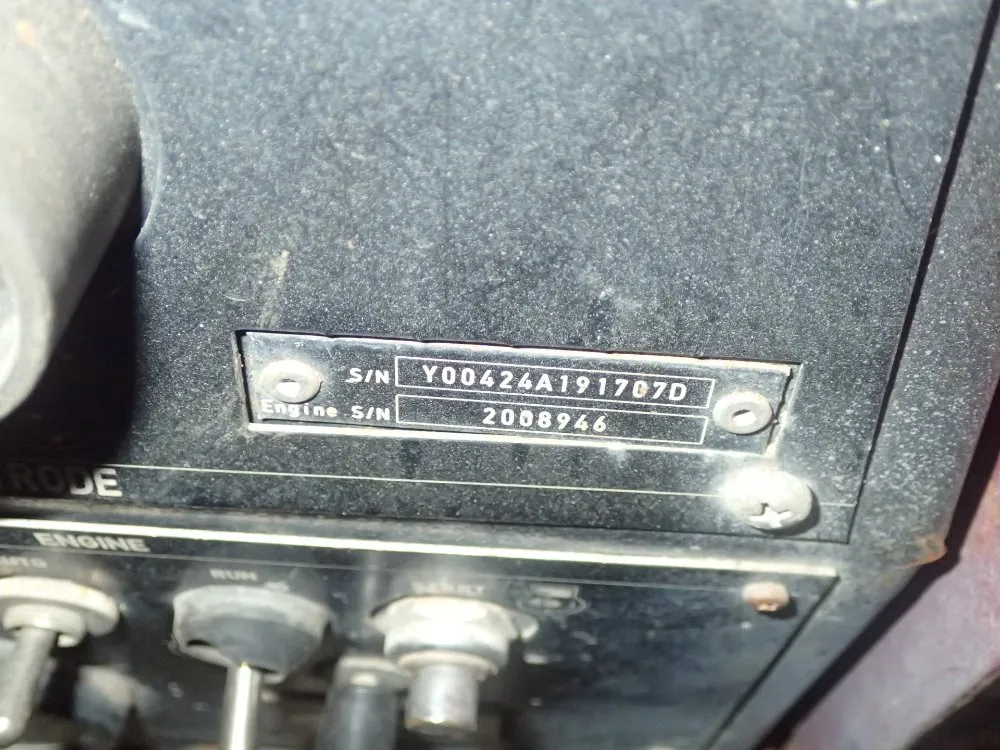 Thermal Arc Portable Gas Welder/generator