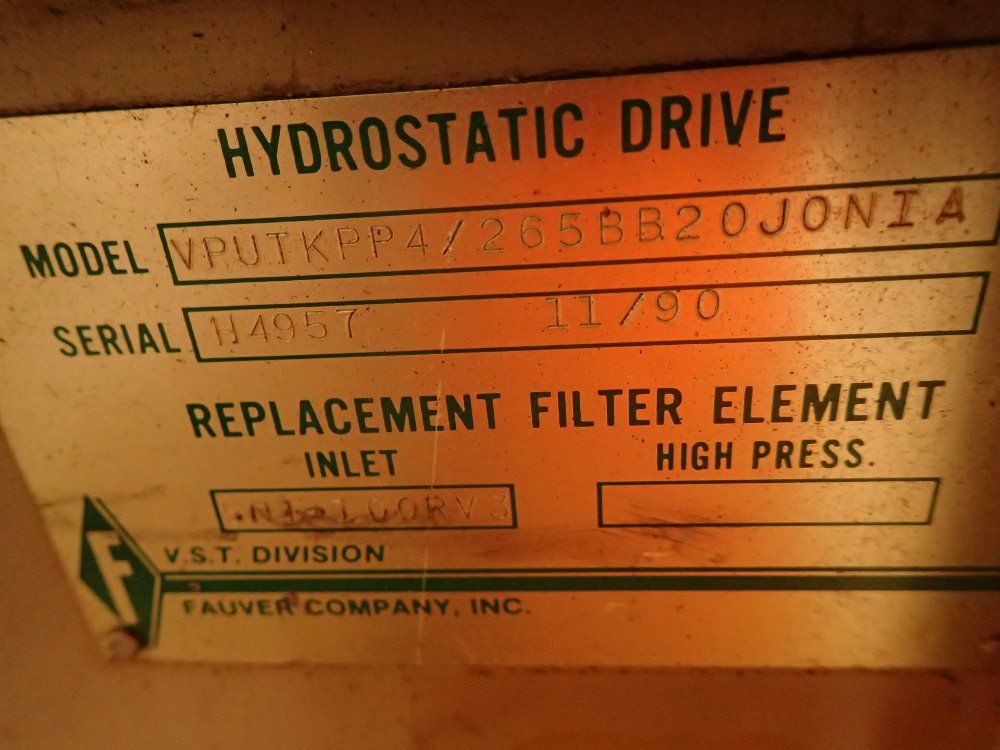 Fauver Hydraulic Unit W/ Heat