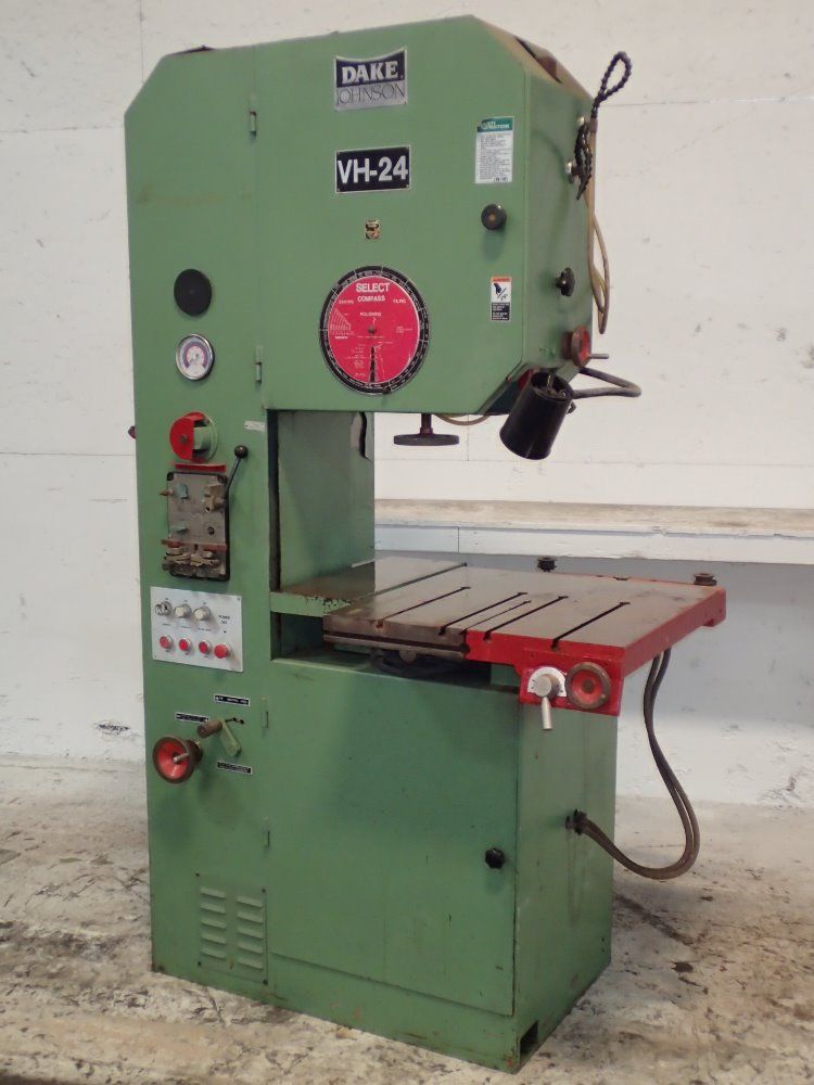 Dake Johnson Vertical Bandsaw