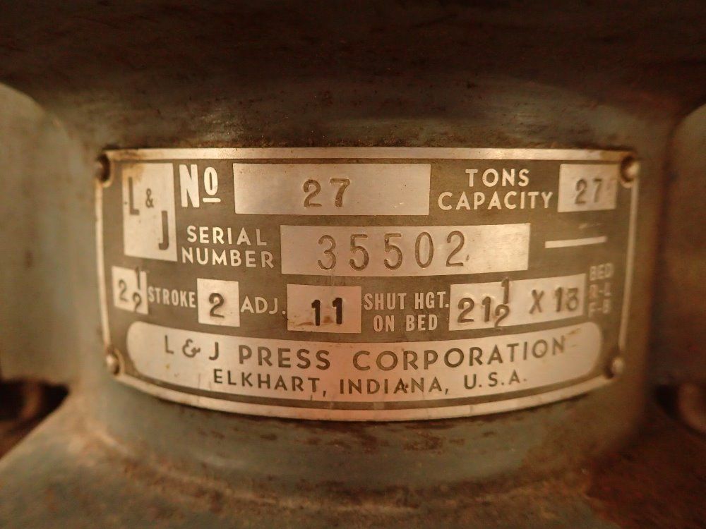 L & J Press Obi Press