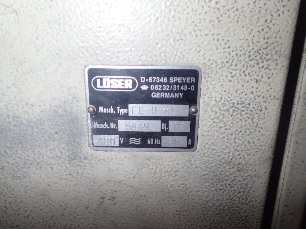 Loeser Deburring Machine