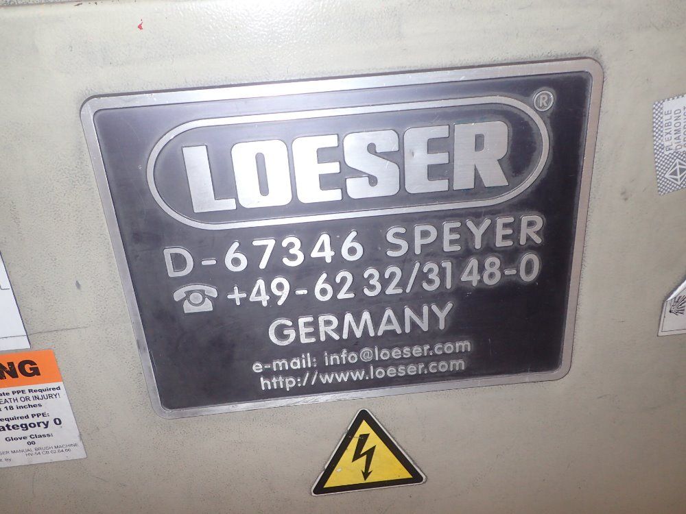 Loeser Deburring Machine