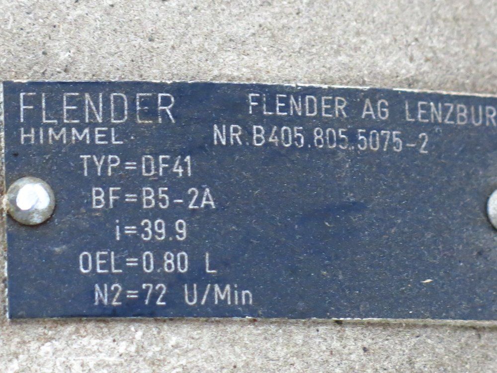 Atb/flender Gear Drive