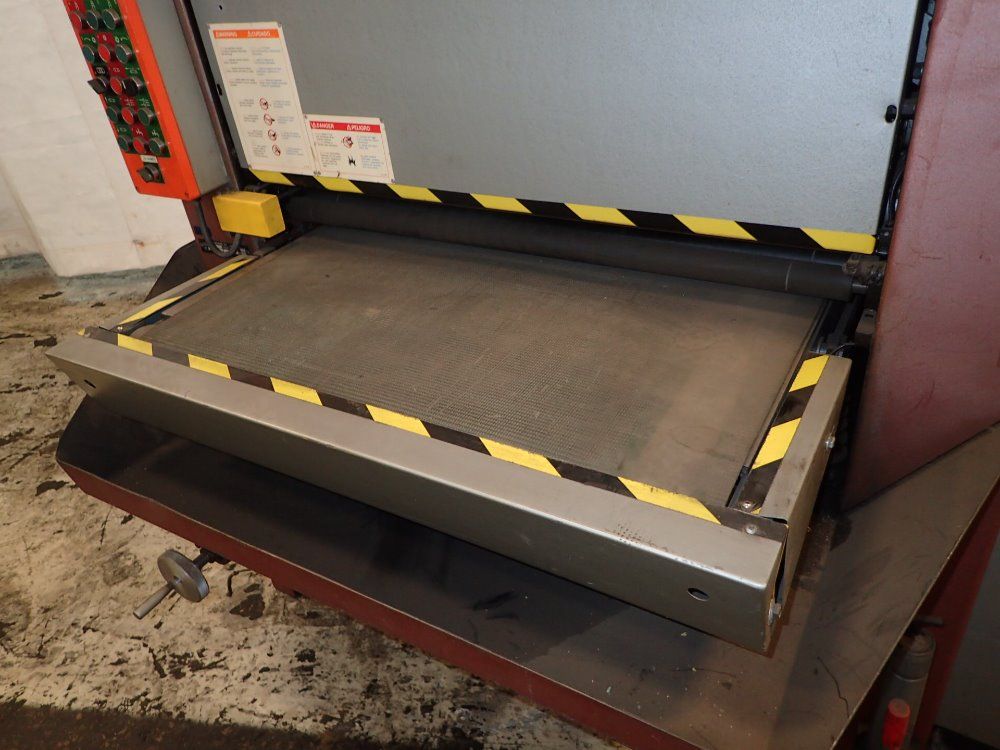 Linden Belt Sander W/ Feeder Conveyor