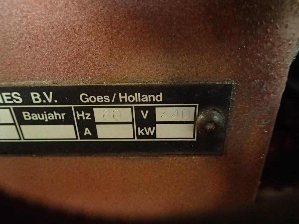 Linden Belt Sander W/ Feeder Conveyor