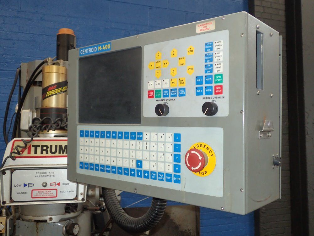 A Trump Cnc Vertical Mill