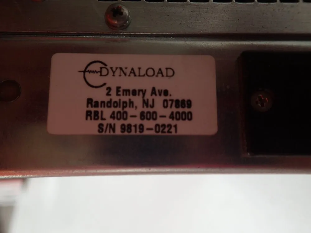 Dynaload Ac/dc Power Supply