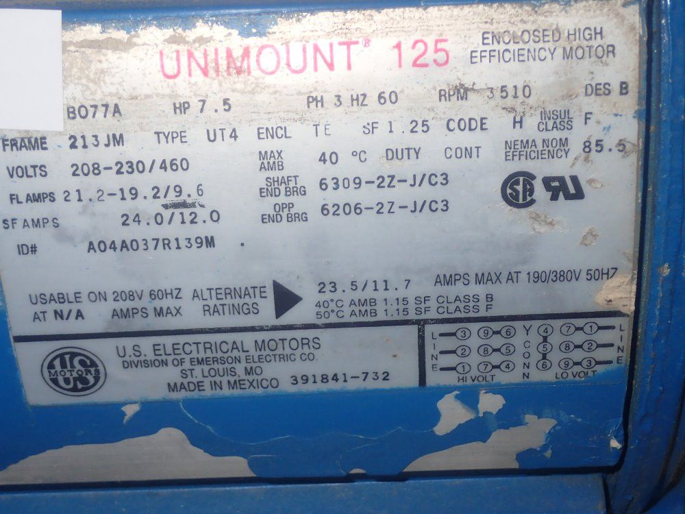 U.s Electrical Motors Motor