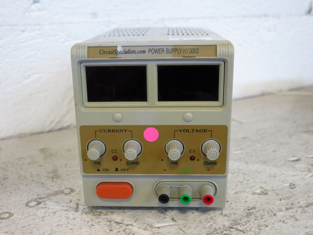 Circuit Specialists Power Supply