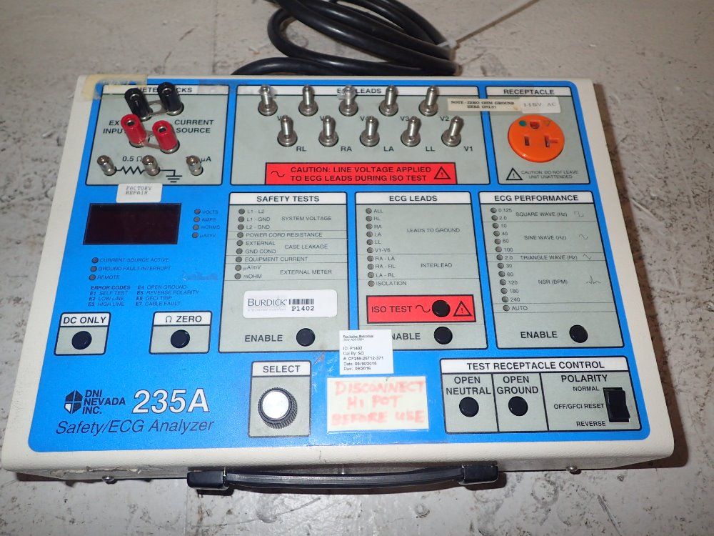 Dni Nevada Ecg Analyzer