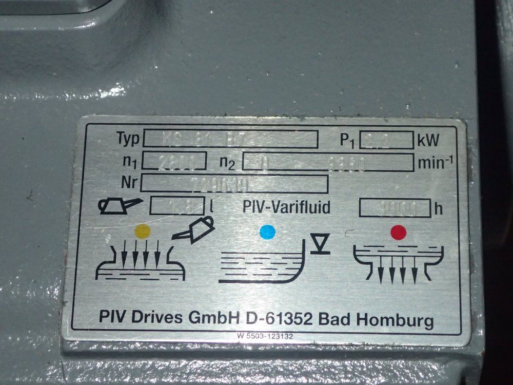 Piv Drives Variable Speed Drive