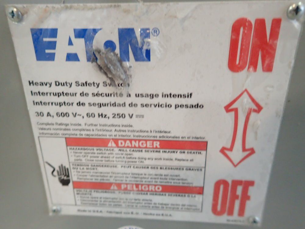 Eaton Non-fusible Disconnect
