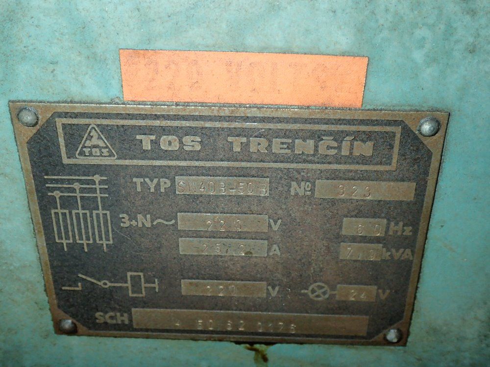 Tos Trencin/sigma Gap Bed Lathe