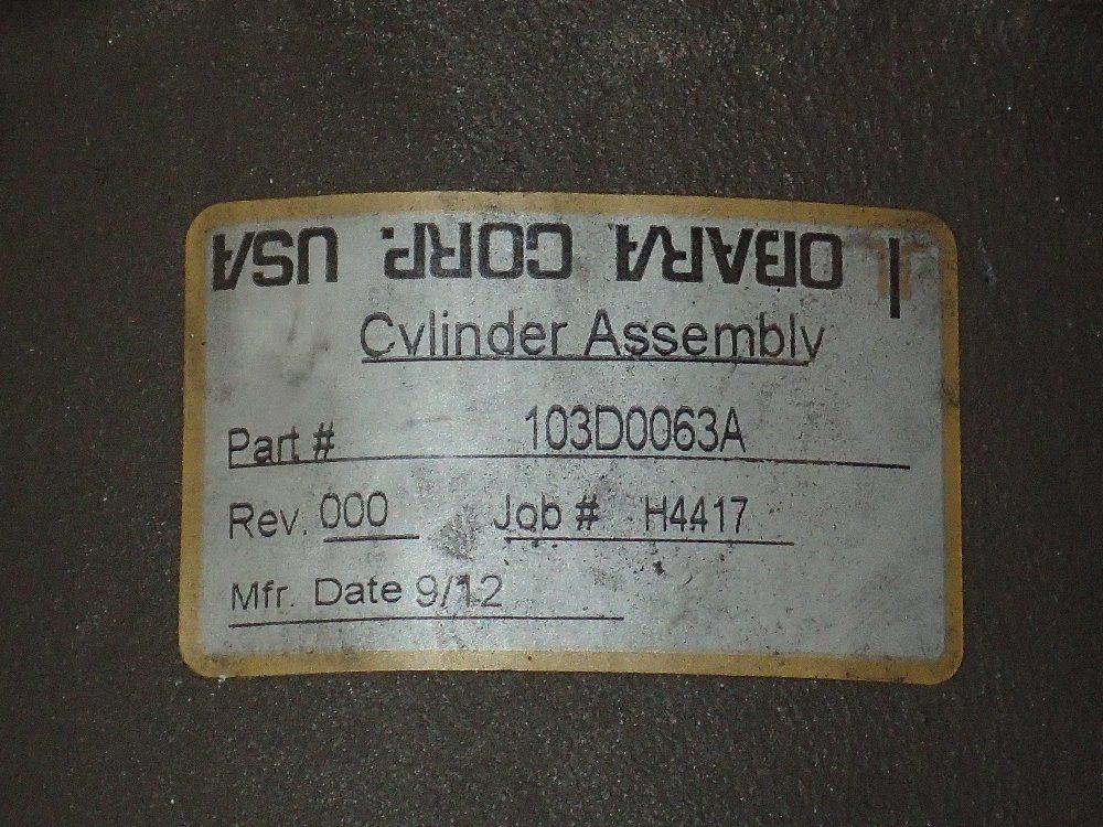 Obara Corp Cylinder