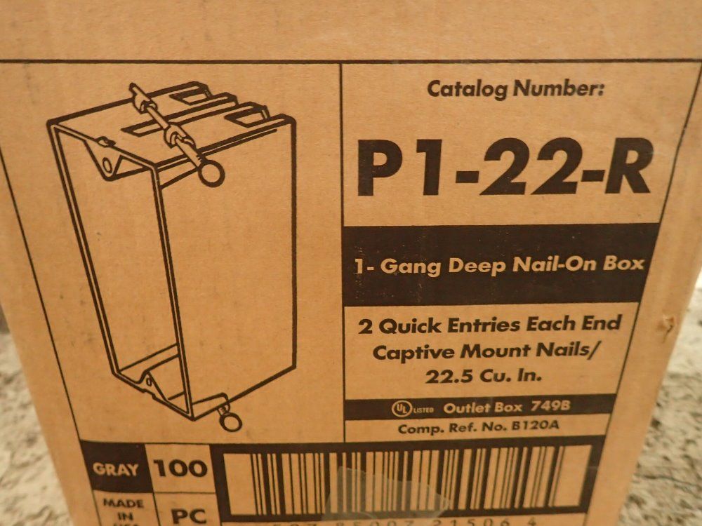 Pass & Seymour Plastic Nail-on Enclosures