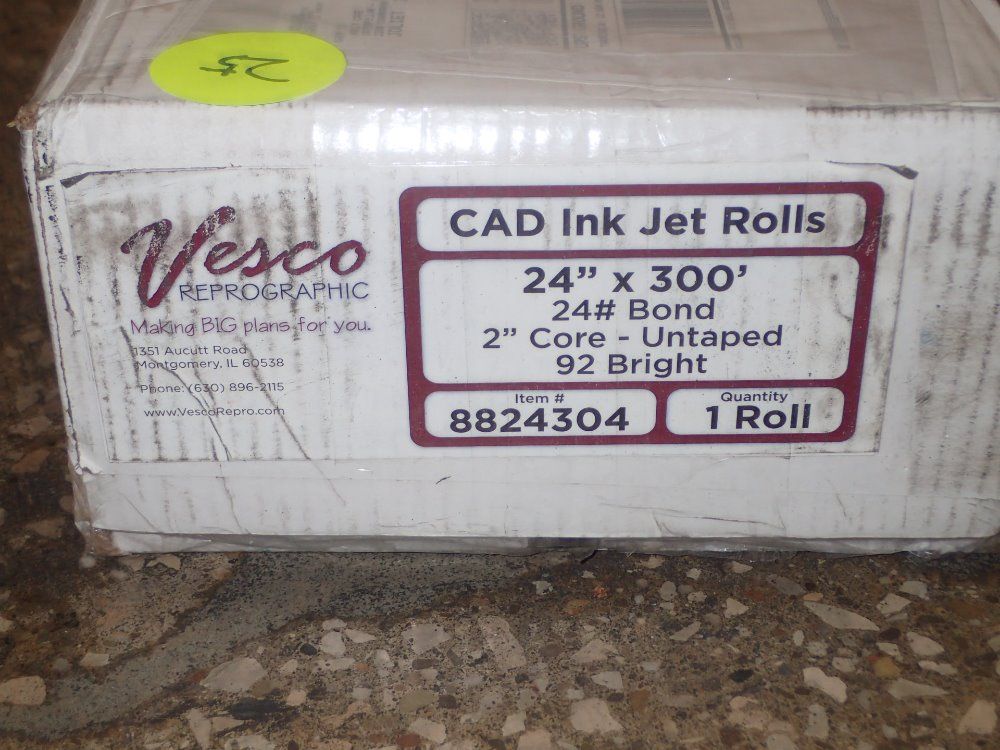 Vesco Ink Jet Rolls