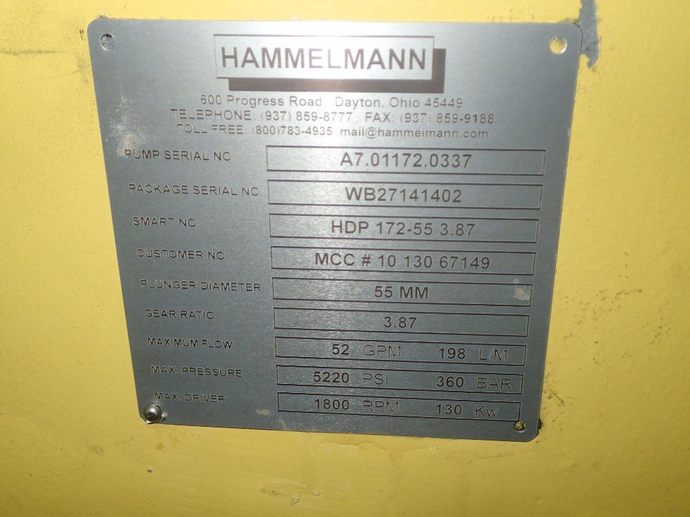Hammelmann Pump
