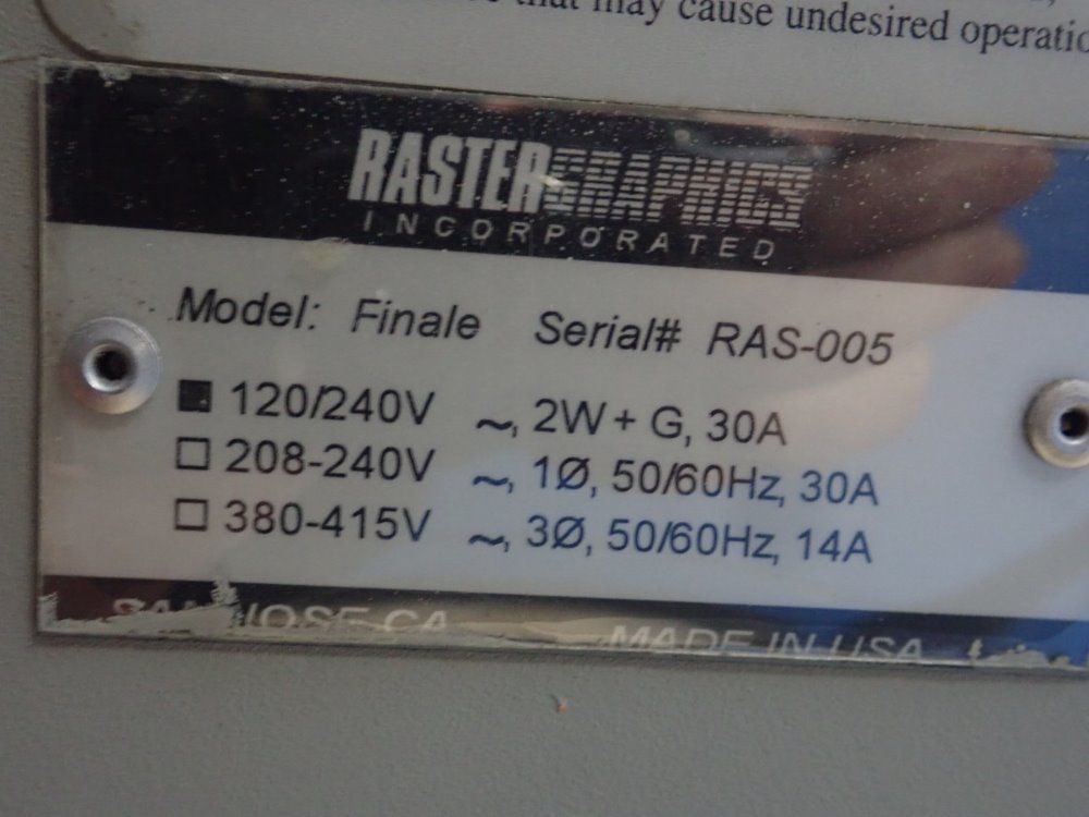 Raster Graphics Laminator