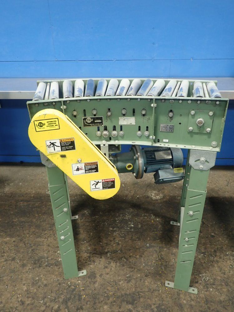 Automated Conveyor Systems Powered Angle Roller Conveyor