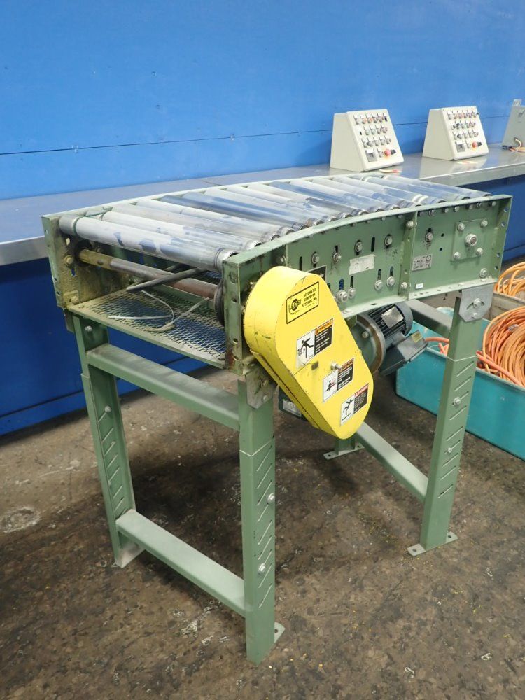 Automated Conveyor Systems Powered Angle Roller Conveyor