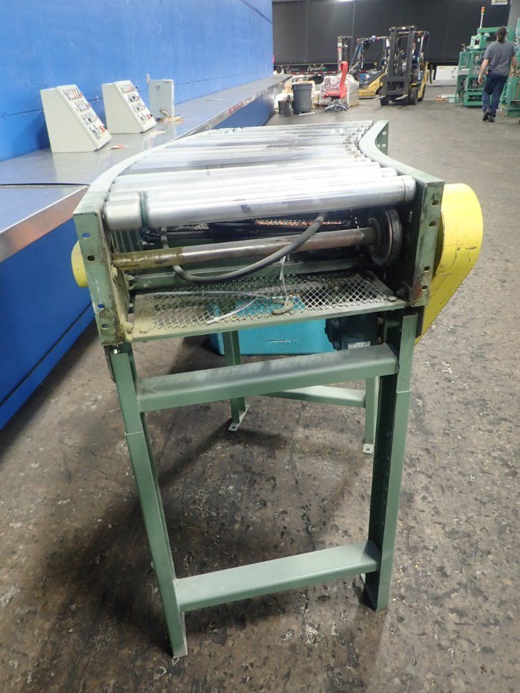 Automated Conveyor Systems Powered Angle Roller Conveyor