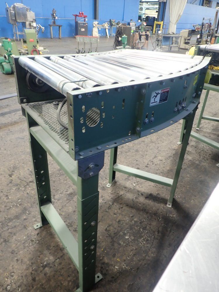 Automated Conveyor Systems Powered Angle Roller Conveyor