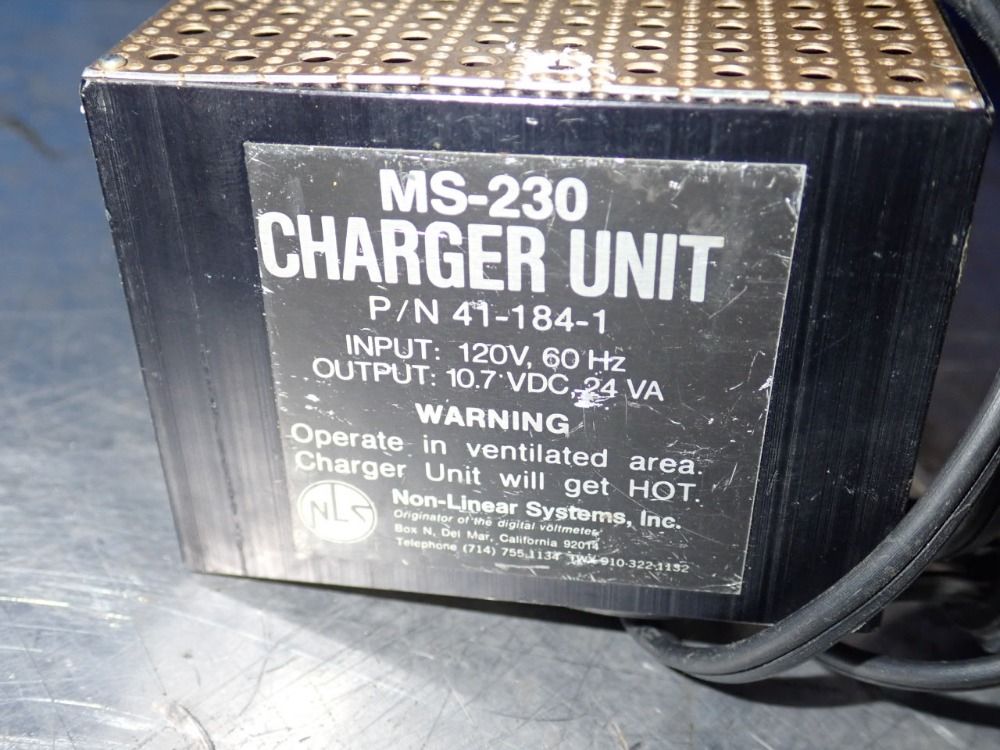 Non Linear Systems Charger Unit