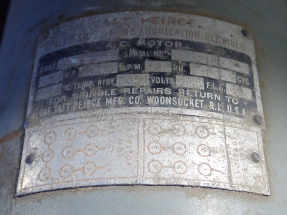 Taft Pierce Surface Grinder