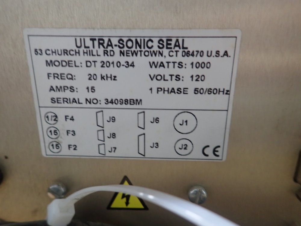 Ultra Sonic Seal Ultrasonic Welder