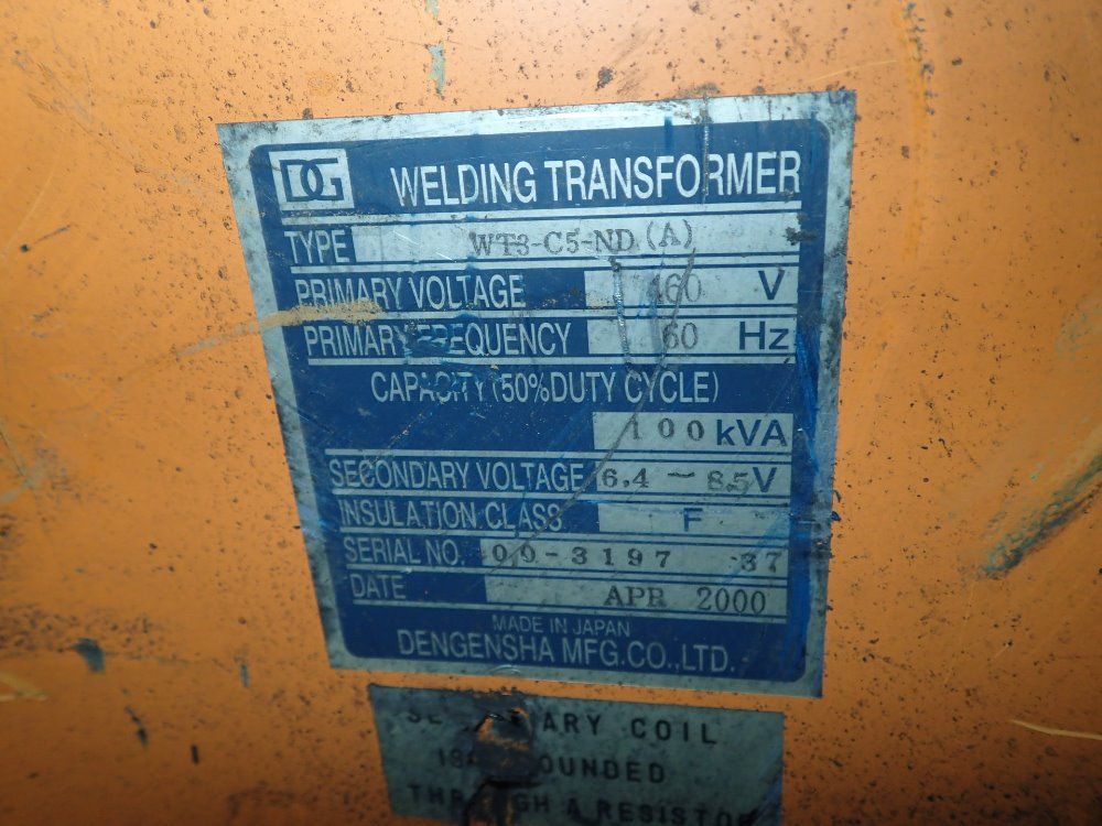 Dengensha Welding Transformer