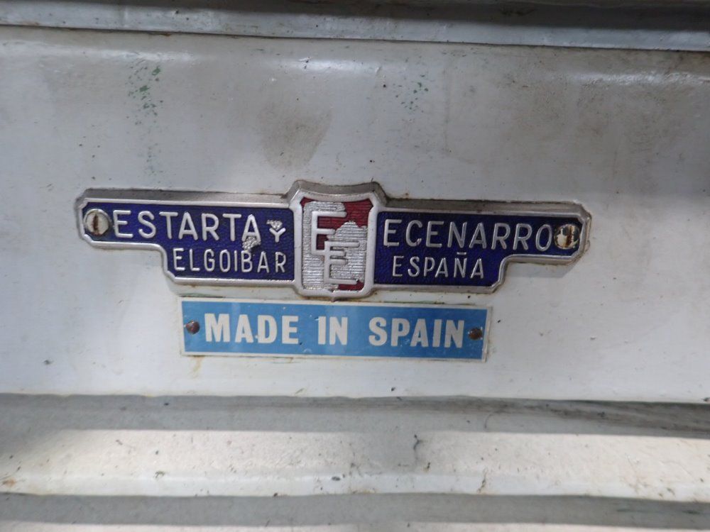Estarta Ecenarro Centerless Grinder