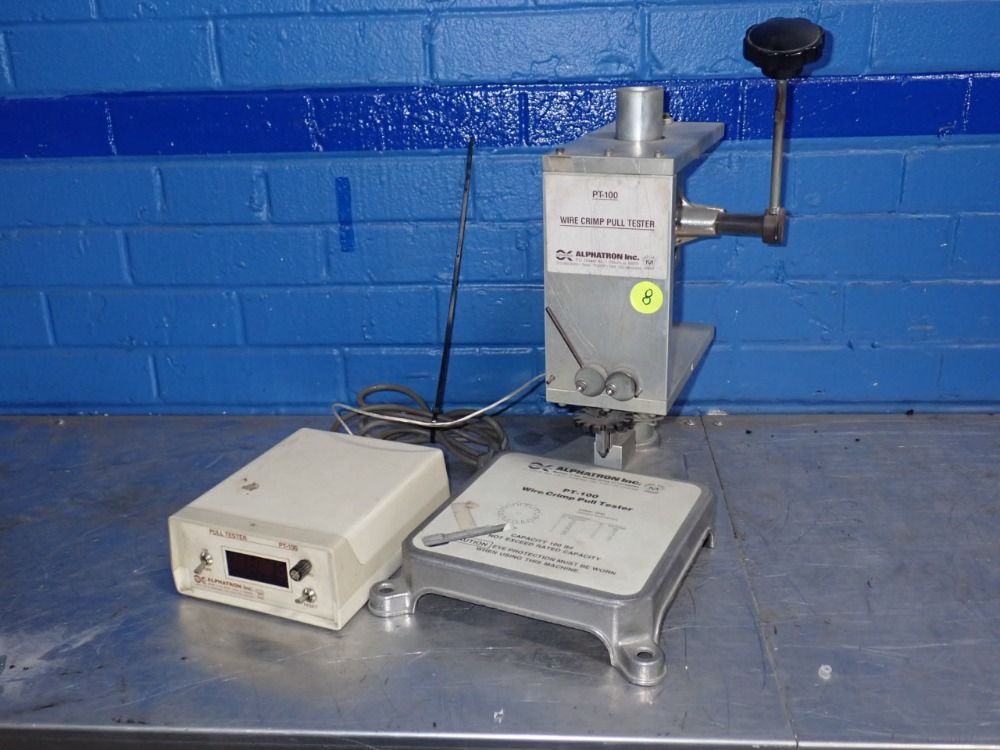 Alphatron Wire Crimp Pull Tester