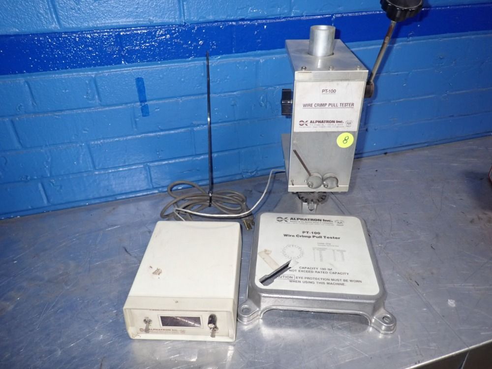 Alphatron Wire Crimp Pull Tester