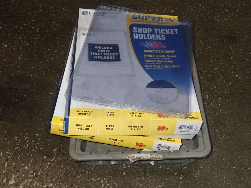 C-line Clear Shop Ticket Holders