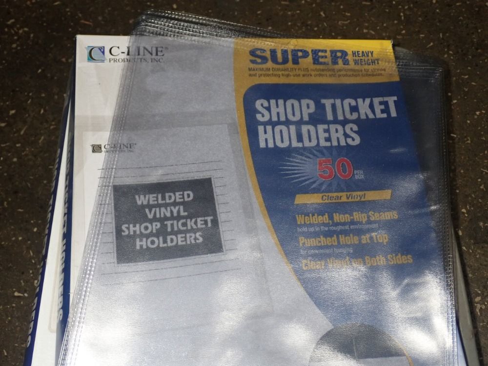 C-line Clear Shop Ticket Holders