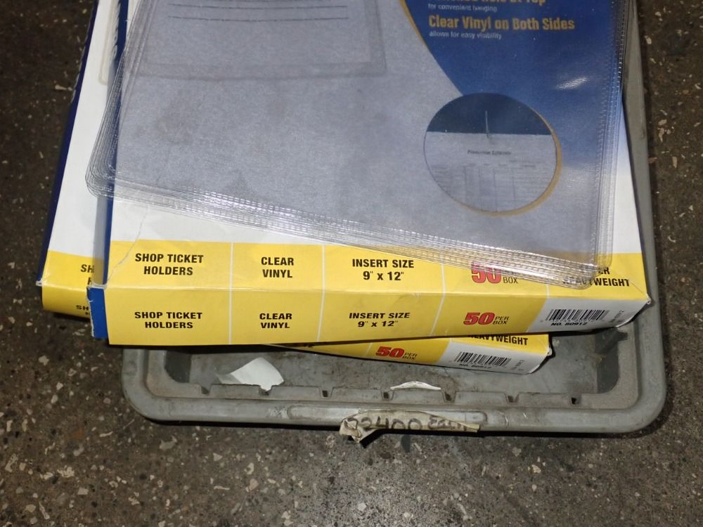 C-line Clear Shop Ticket Holders