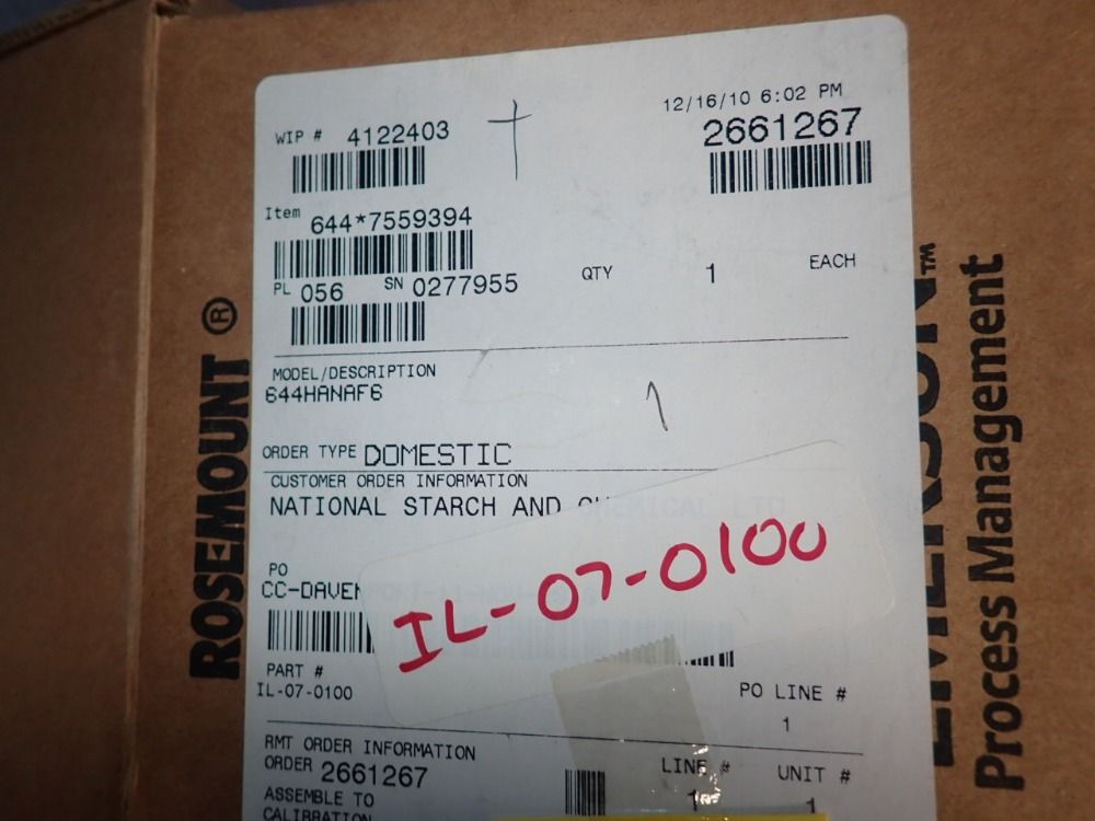 Rosemount Temperature Transmitter