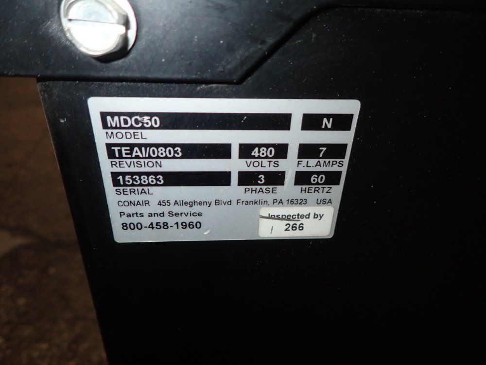 Con Air Material Dryer