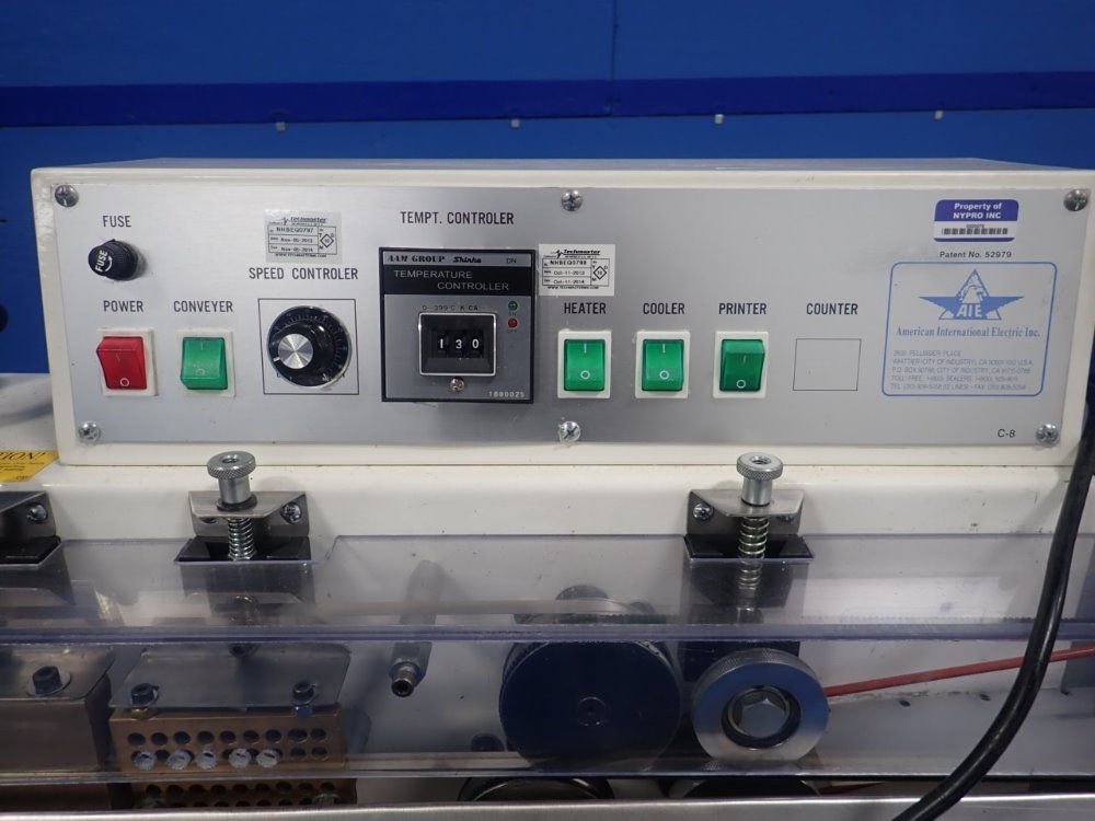 A I E Conveyorized Impulse Sealer