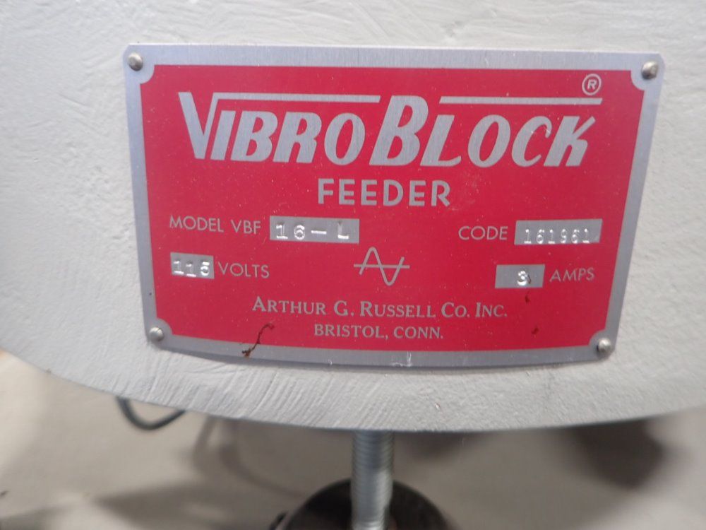 Vibroblock Vibratory Bowl