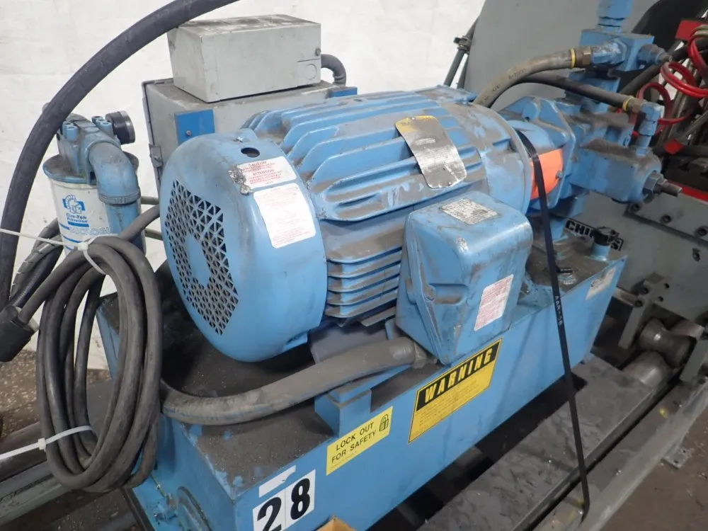 X L Machines Hydraulic Press Assembly