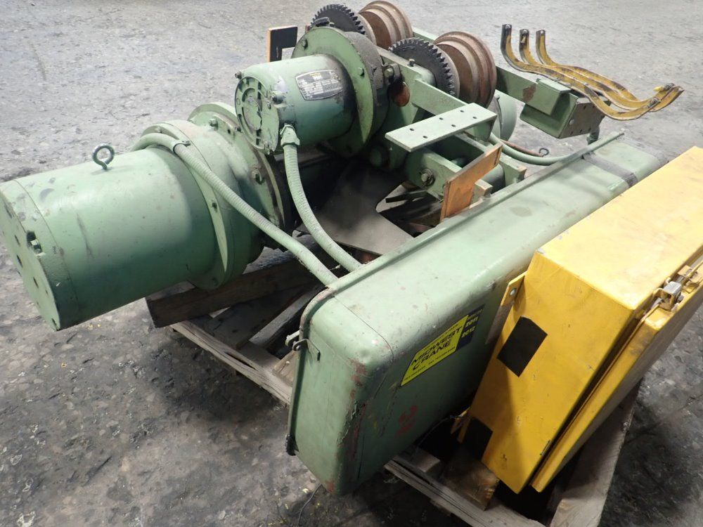 Harnishfeger / P & H Electric Cable Hoist W/ Power Trolley