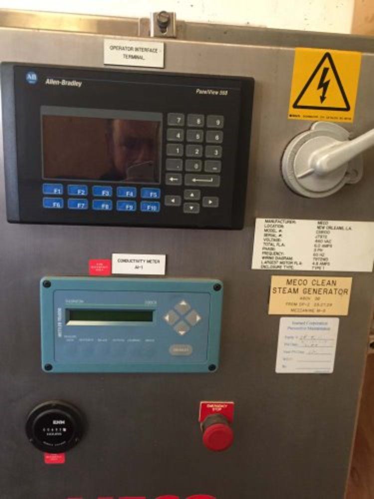 Meco 8000 Lbs/hour Pure Steam Generator - Cs8100