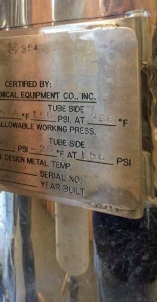 Meco 8000 Lbs/hour Pure Steam Generator - Cs8100