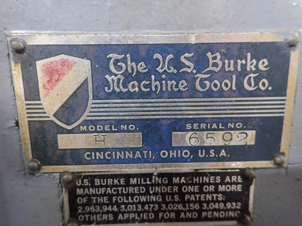 Burke Horizontal Mill