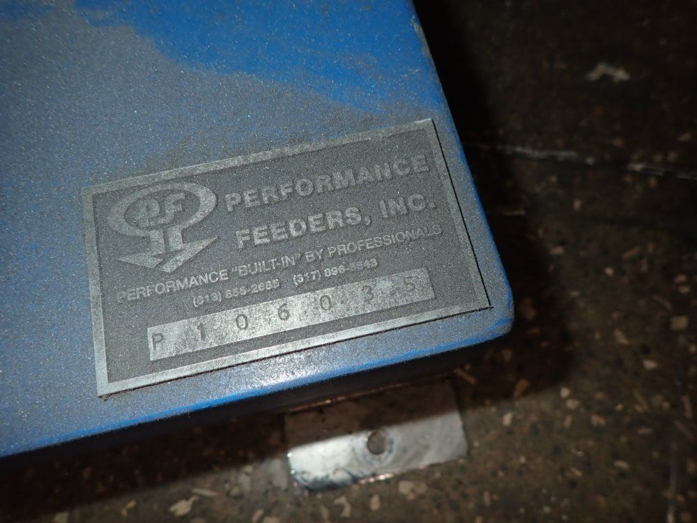 Performance Vibratory Bowl With Control