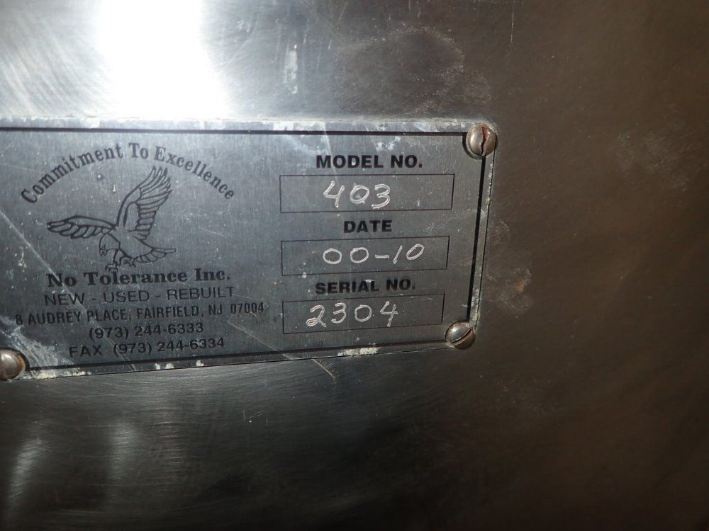 No Tolerance Feeder With Conveyor