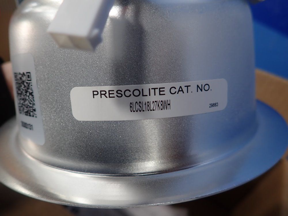 Prescolite 6" Recessed Fixture Housing