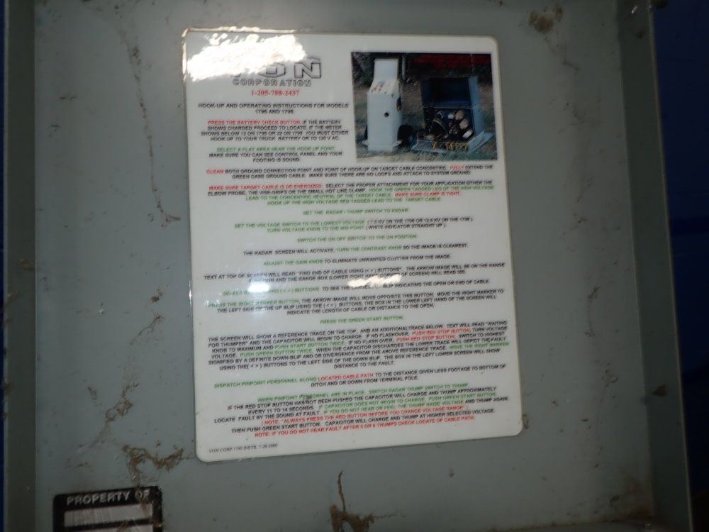 The Von Corporation Arc Reflection Radar System